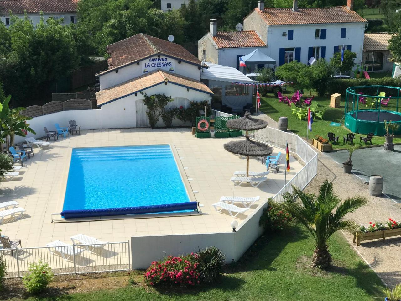 Camping La Chesnays Hotel Vendays-Montalivet Buitenkant foto